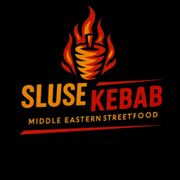 Sluse Kebab logo.
